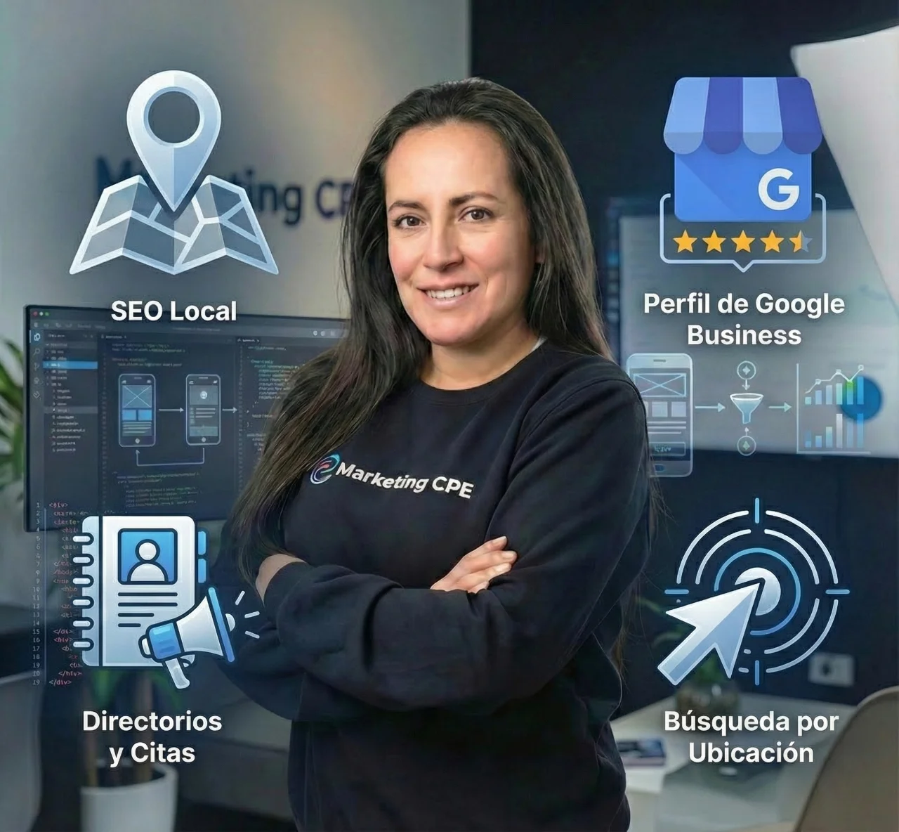 Resultados de posicionamiento SEO local en Google Maps para negocios físicos en Bogotá